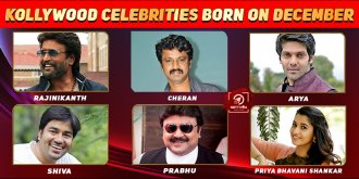 Top Kollywood Celebrities Who Were Born in December
