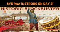 Sye Raa Holds Still More Strong On Day 2!