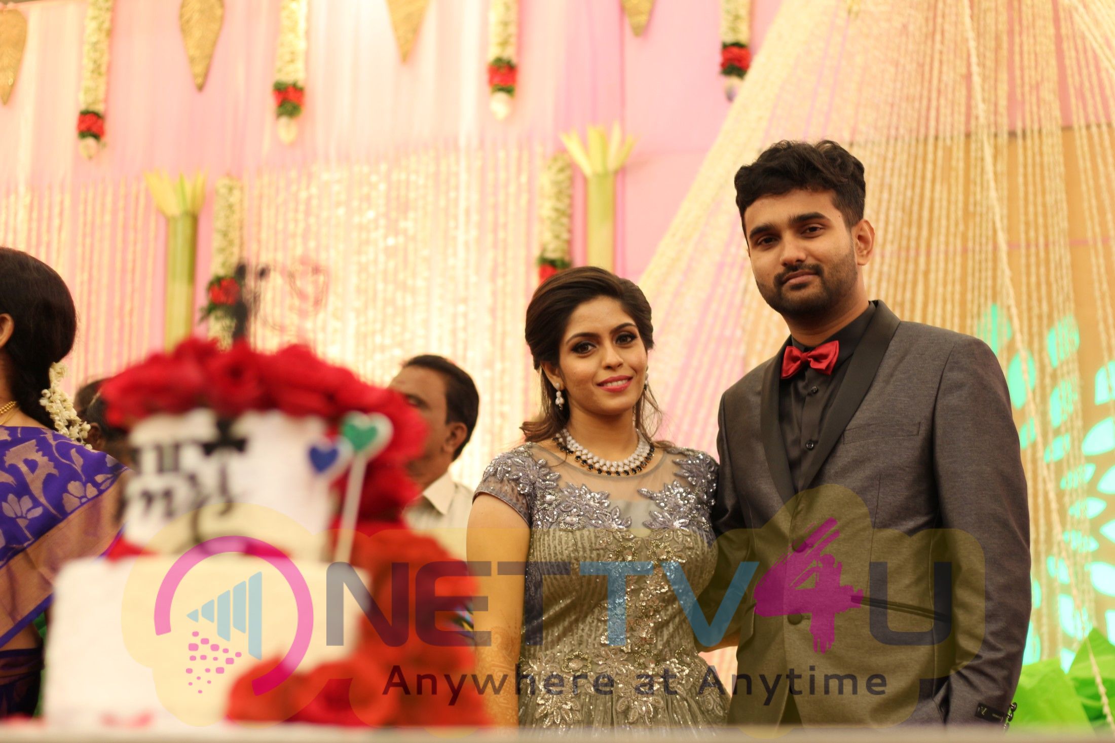 Actor Ramesh Khanna Son R.S.Jashwanth Kannan And K.Priyanka Wedding Reception Pics Tamil Gallery