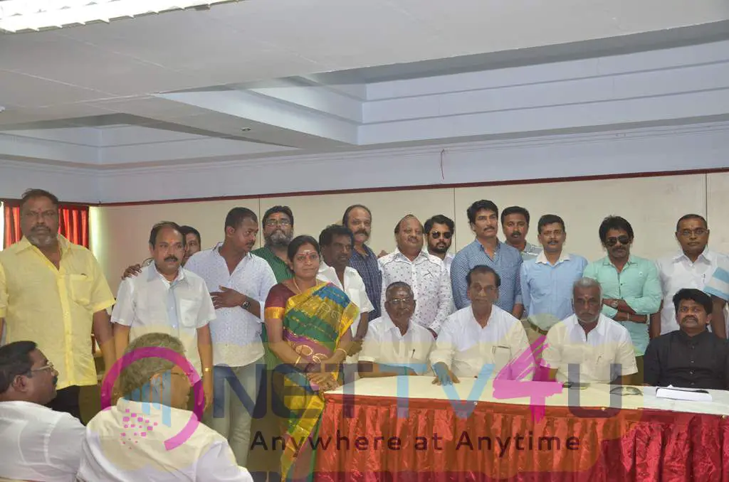 Producer Radhakrishnan Team Press Meet Stills Tamil Gallery