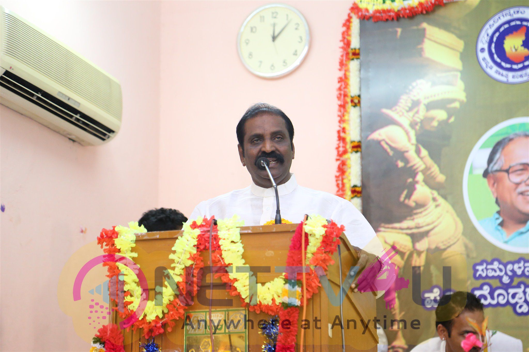 Vairamuthu At Kannada Event Cute Photos Tamil Gallery