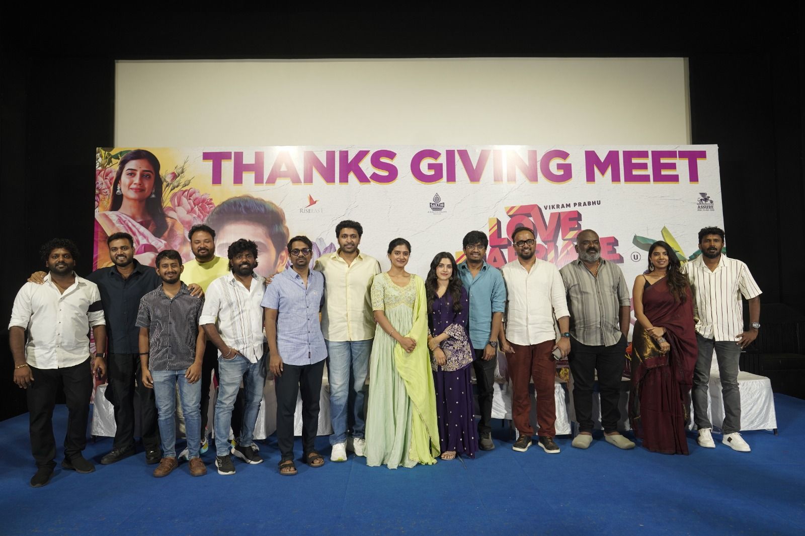 Love Marriage Team's Thanksgiving Meet Stills Tamil Gallery