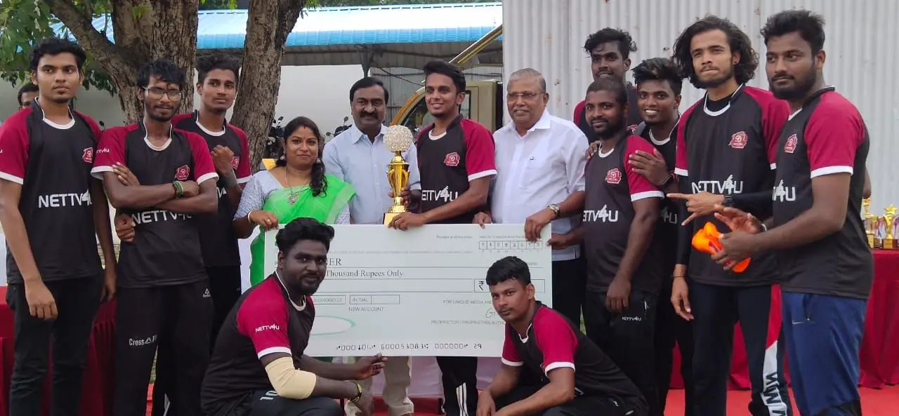 Cricket Runner Up Pics Of Nettv4u Team (Winner Winner Chicken Dinner) Tamil Gallery