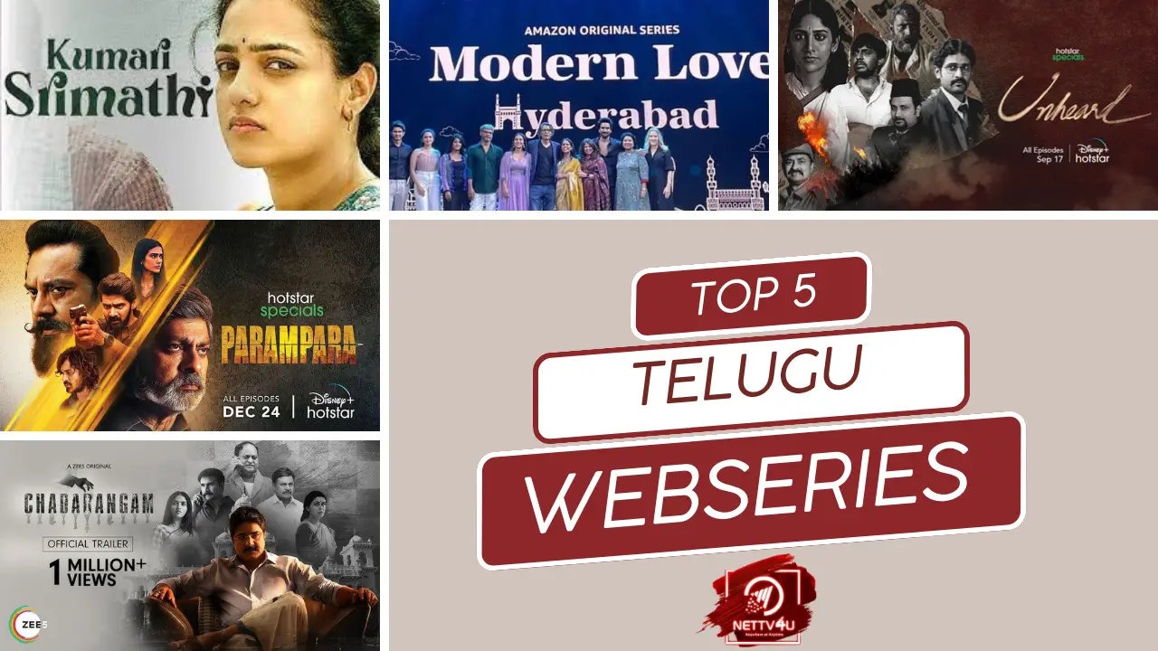 Top 5 Telugu Webseries
