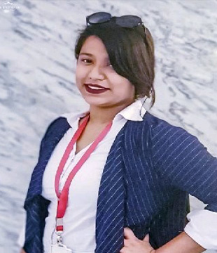 Bengali Graphic Designer Bini Biswas