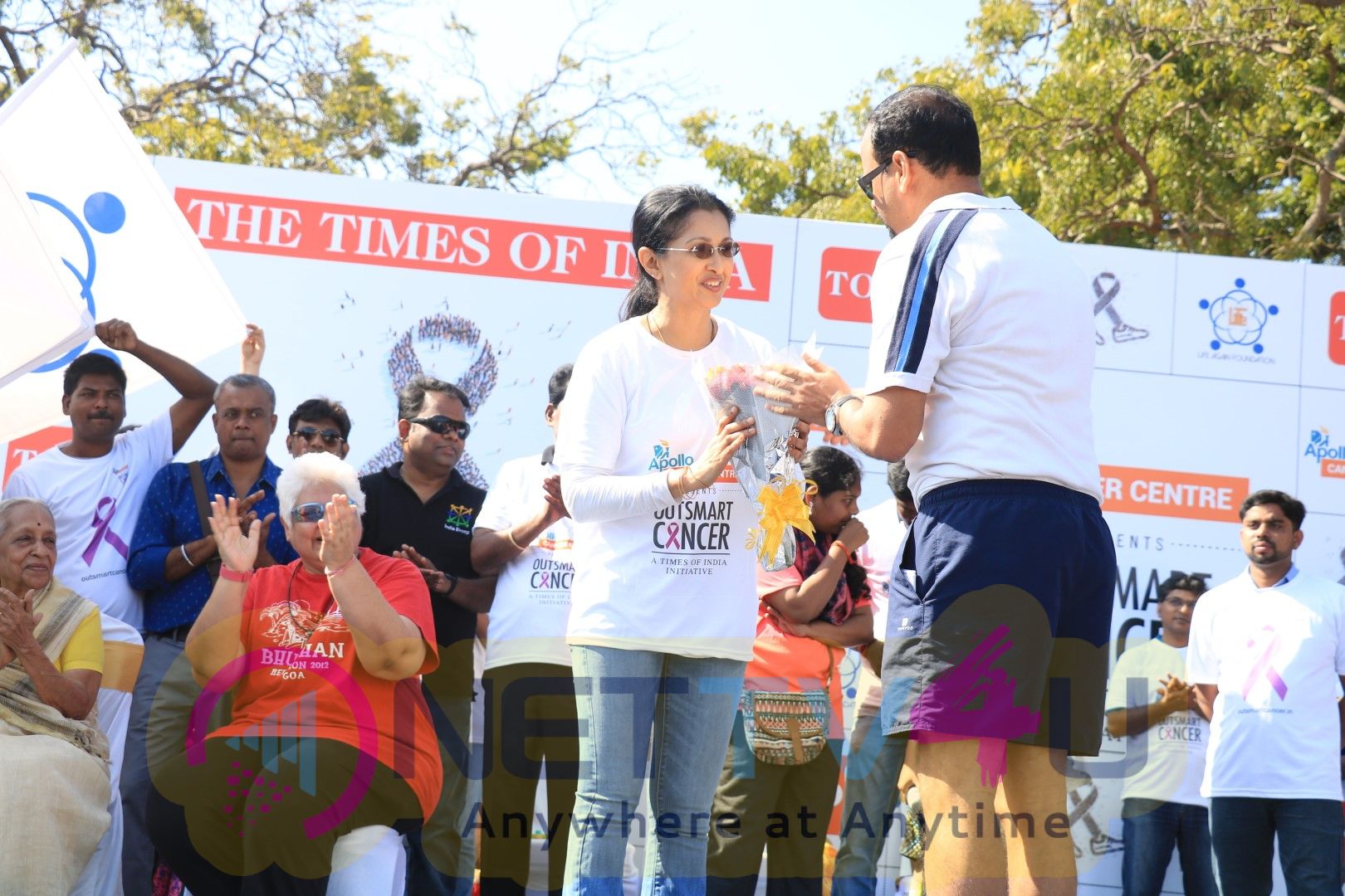 Actress Gauthami's Life Again Foundation Conducting Winner Walks Images Tamil Gallery