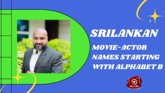 Srilankan Movie-Actor Names Starting With Alphabet B