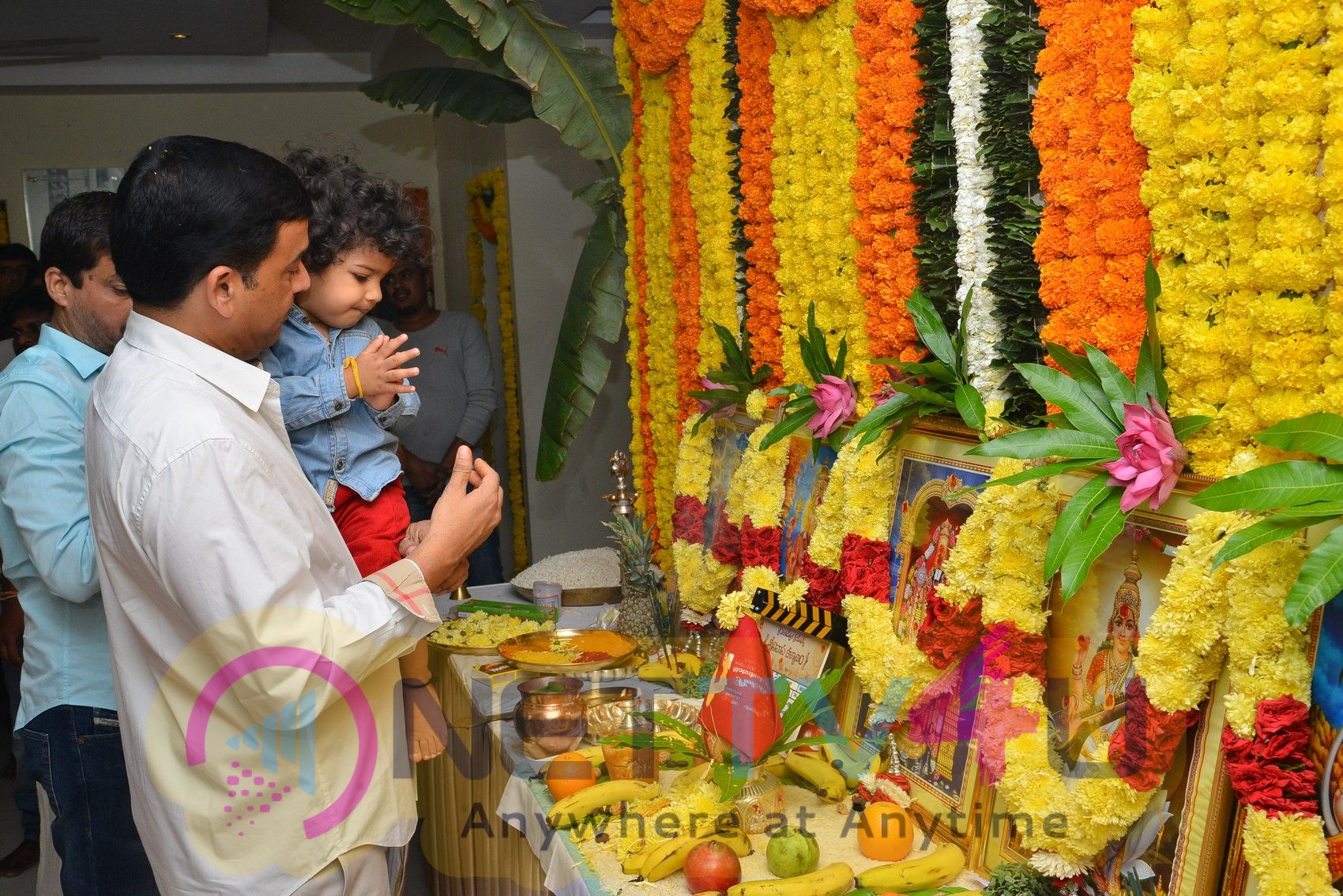 Nithiin & Raashi Khanna's Srinivasa Kalyanam Opening Photos Telugu Gallery