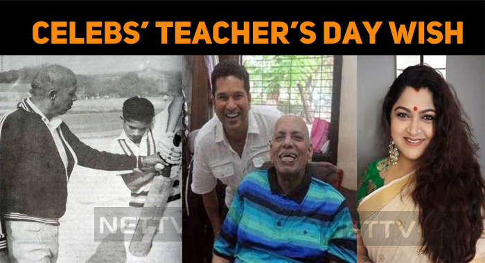 Celebs’ Teacher’s Day Wish! Celebs’ Teacher’s Day Wish!