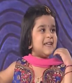 Child Artist Vaishnavi Telugu Contestant