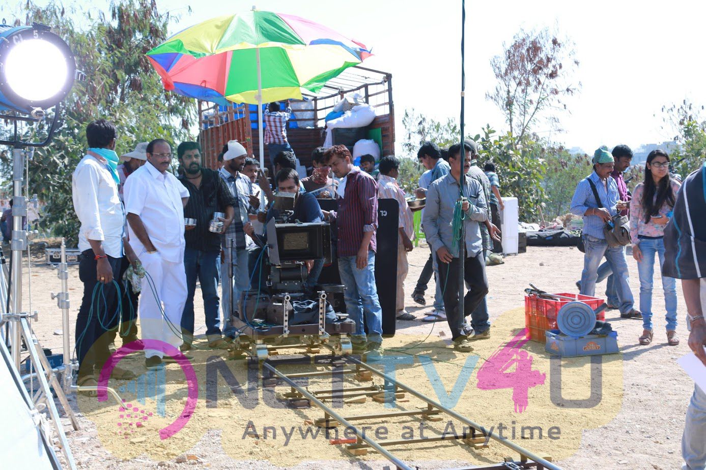 SriValli Telugu Movie Working Stills Telugu Gallery