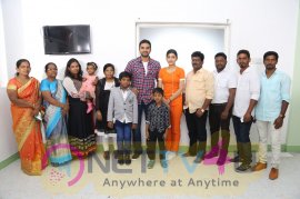 Celebrated Stills Of The Team Nenjamellam Kadhal Pooja Tamil Gallery