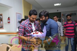 Celebrated Stills Of The Team Nenjamellam Kadhal Pooja Tamil Gallery