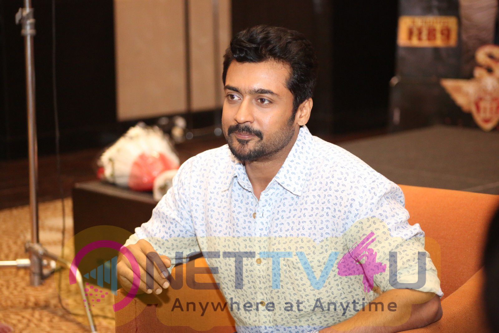 Six Pack Actor Suriya's Stylish Stills At S3 Interview Tamil Gallery