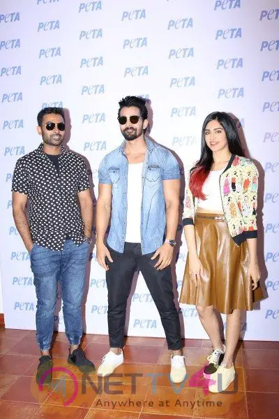 Adah Sharma And Harshvardhan Rane Unveil PETA India First Vegan Fashion Lookbook Hindi Gallery