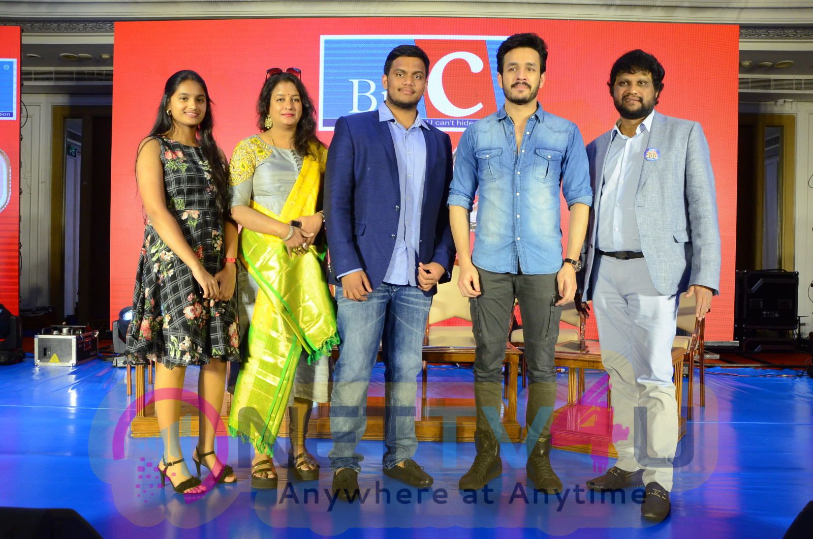 Actor Akhilakkineni 200th Store Launch Big C Pressmeet Images Telugu Gallery
