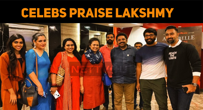 Celebrities Praise Lakshmy Ramki For House Owner!