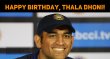 Happy Birthday, Dear Dhoni! Tamil News
