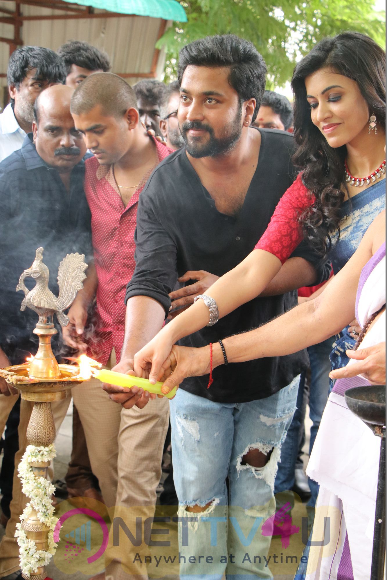 Naan Seidha Kurumbu Movie Pooja Pics Tamil Gallery