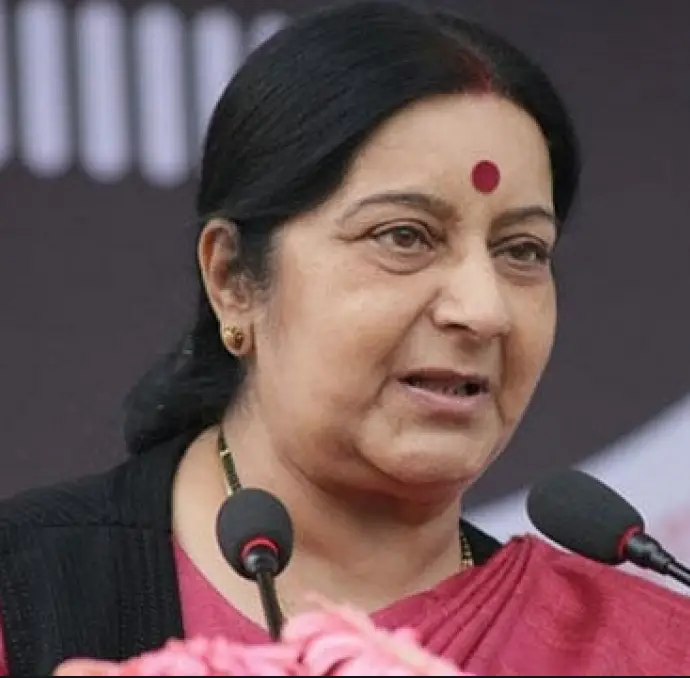 Hindi Politician Sushma Swaraj
