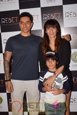 Launch Of Fitness Centre Reset With Lara Dutta & Diana Penty Photos