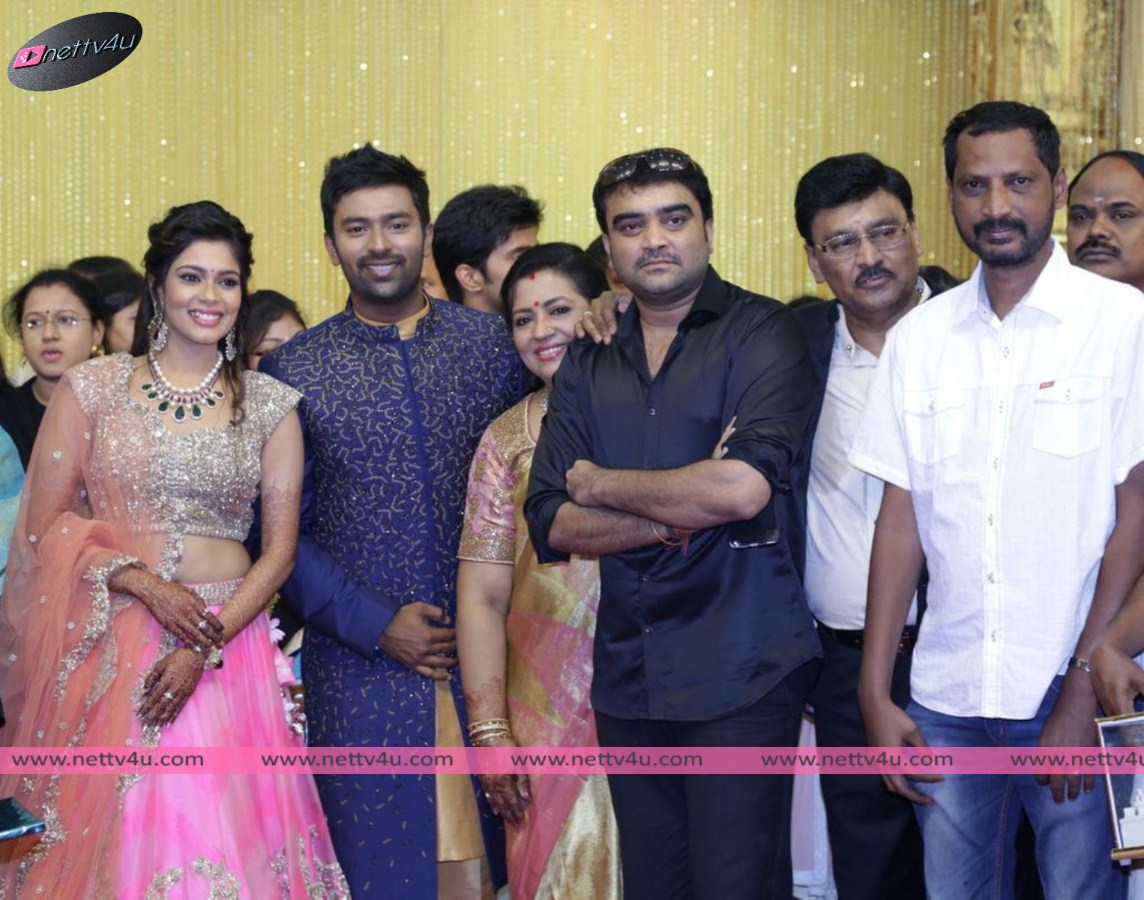 060bhagyaraj son wedding reception 60