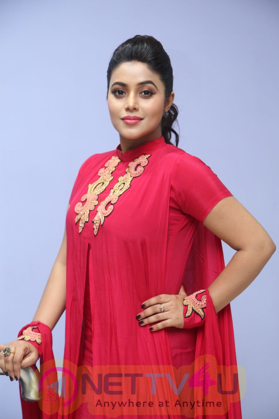 Actress Shamna Kasim Lovely Pics At Rakshasi Movie Motion Poster Launch ...