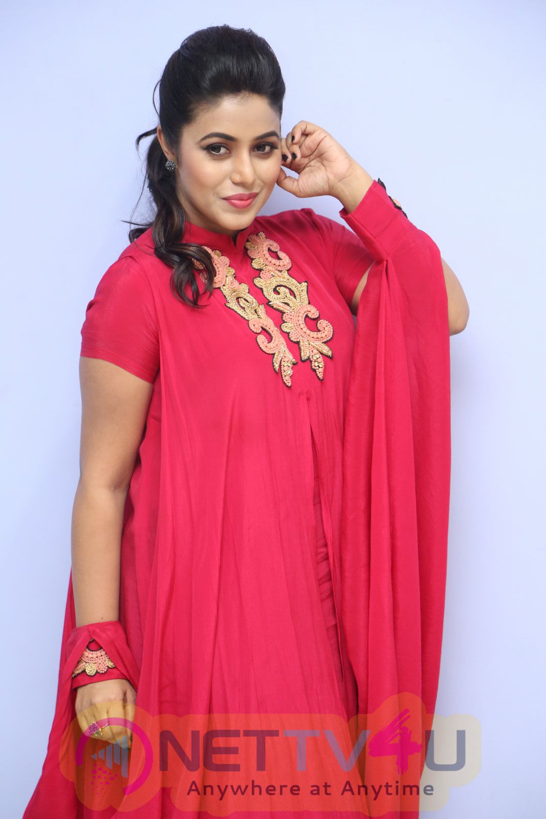 Actress Shamna Kasim Lovely Pics At Rakshasi Movie Motion Poster Launch  Telugu Gallery