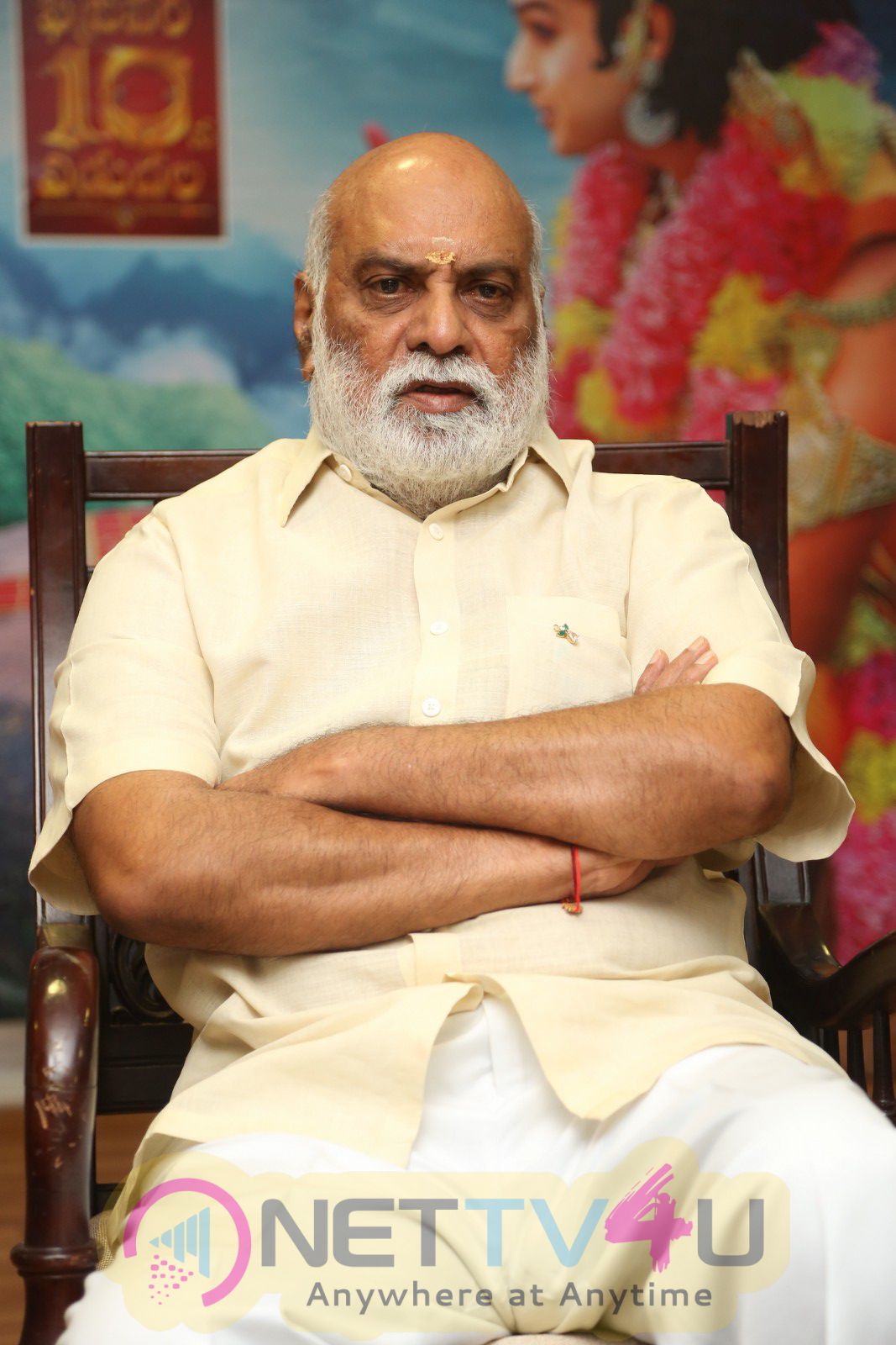 Refined Photos Of K Raghavendra Rao Interview About ONV Movie Telugu Gallery