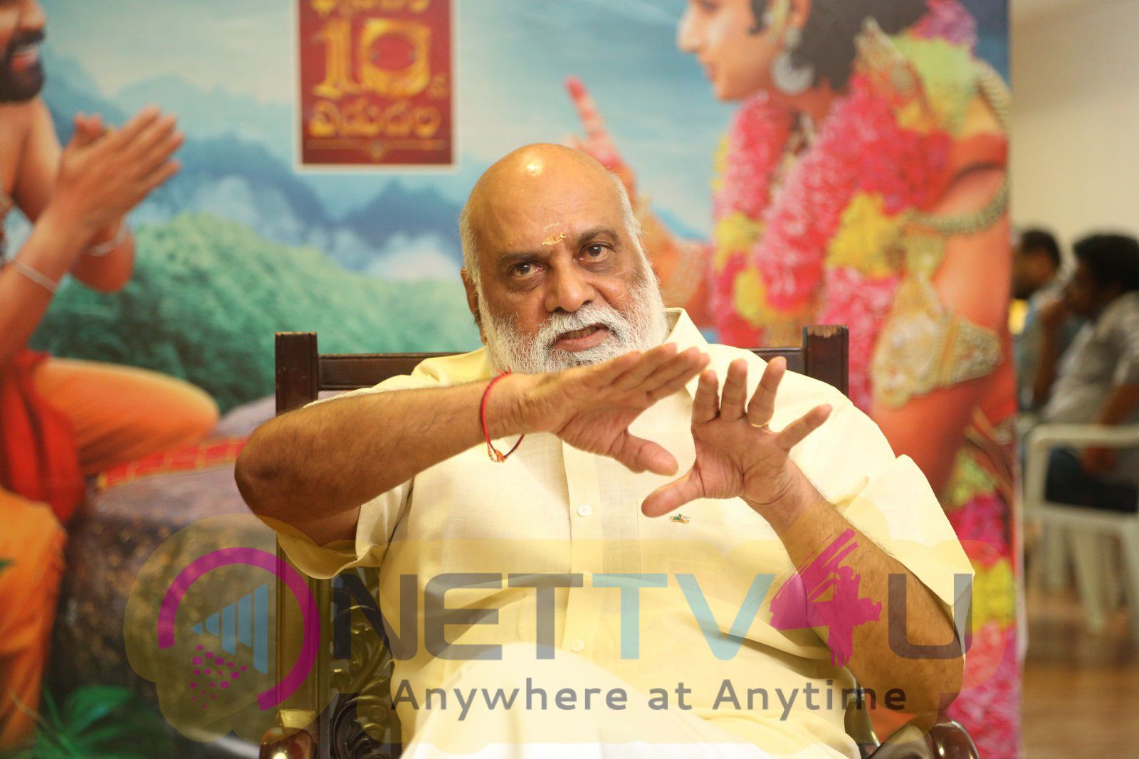 Refined Photos Of K Raghavendra Rao Interview About ONV Movie Telugu Gallery