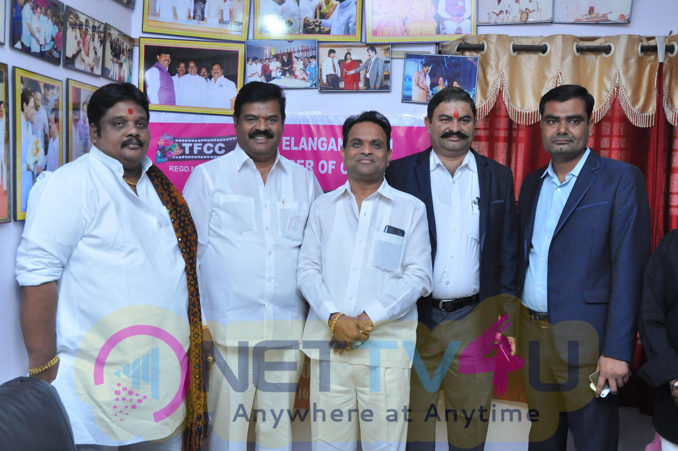 Rk.Goud Press Meet About Telangana Film Chamber Stills Telugu Gallery