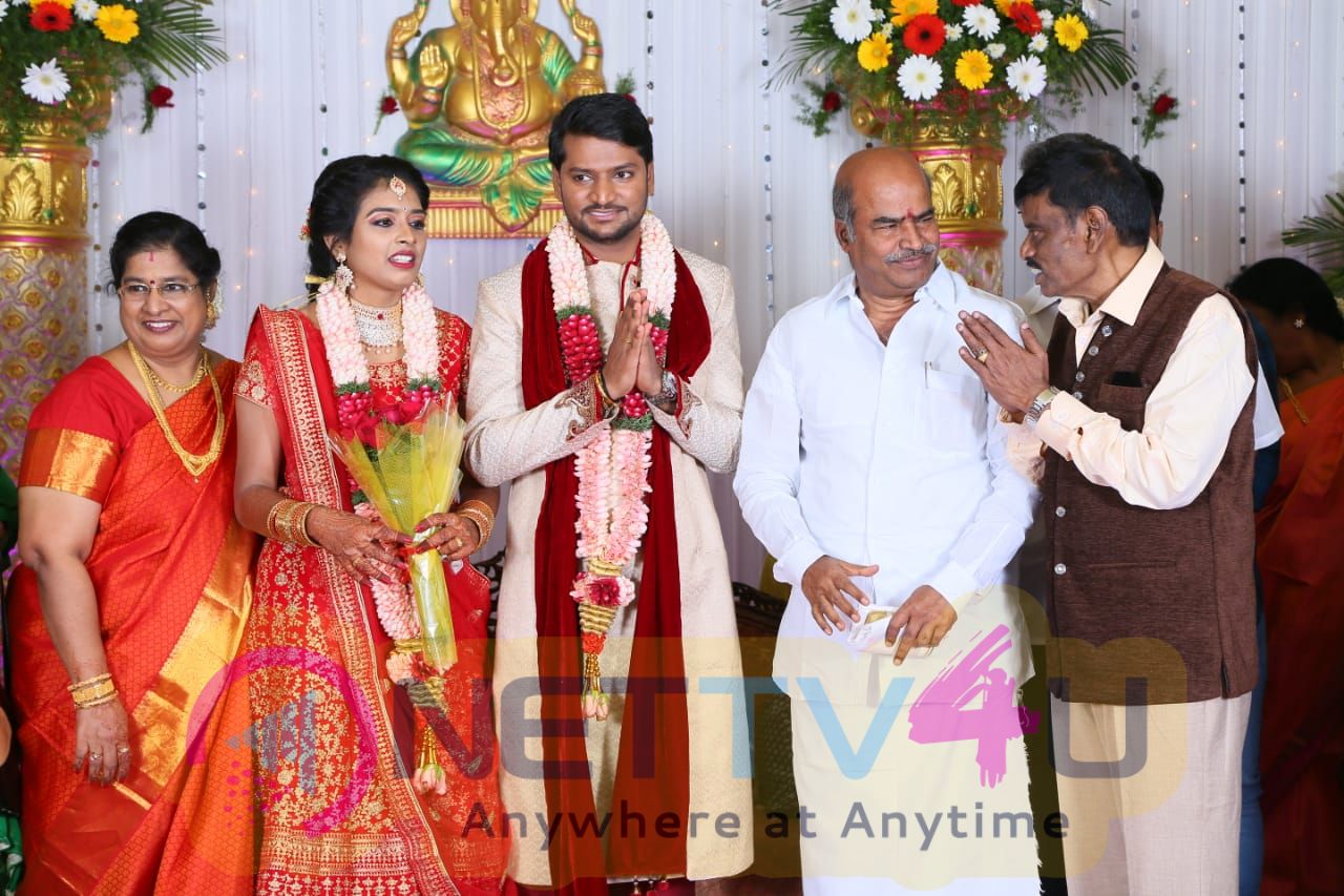 Director E.Ramadass Son Marriage Function Pics Tamil Gallery
