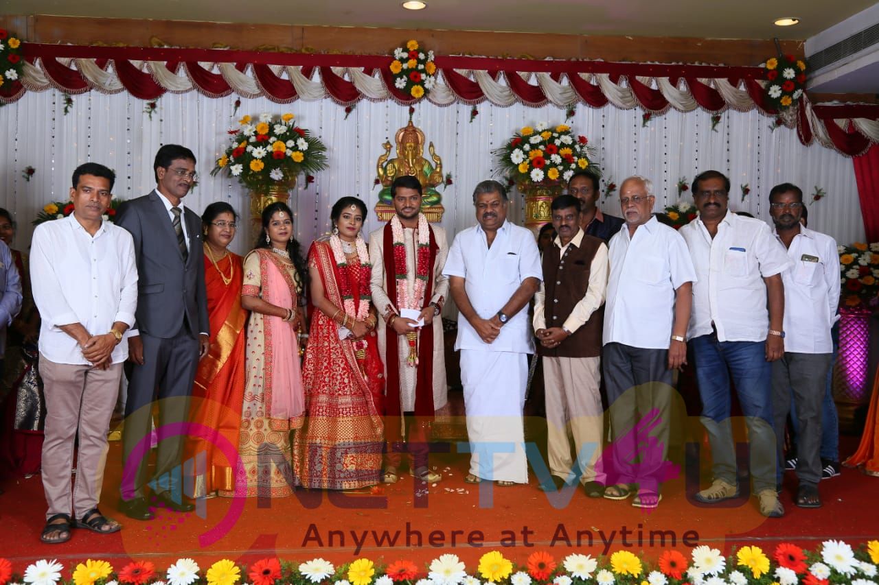 Director E.Ramadass Son Marriage Function Pics Tamil Gallery