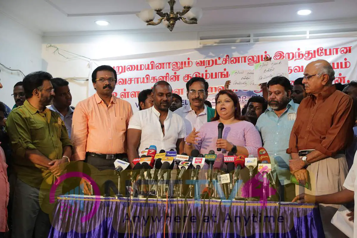  Actor Raghava Lawrence Press Meet Stills Tamil Gallery