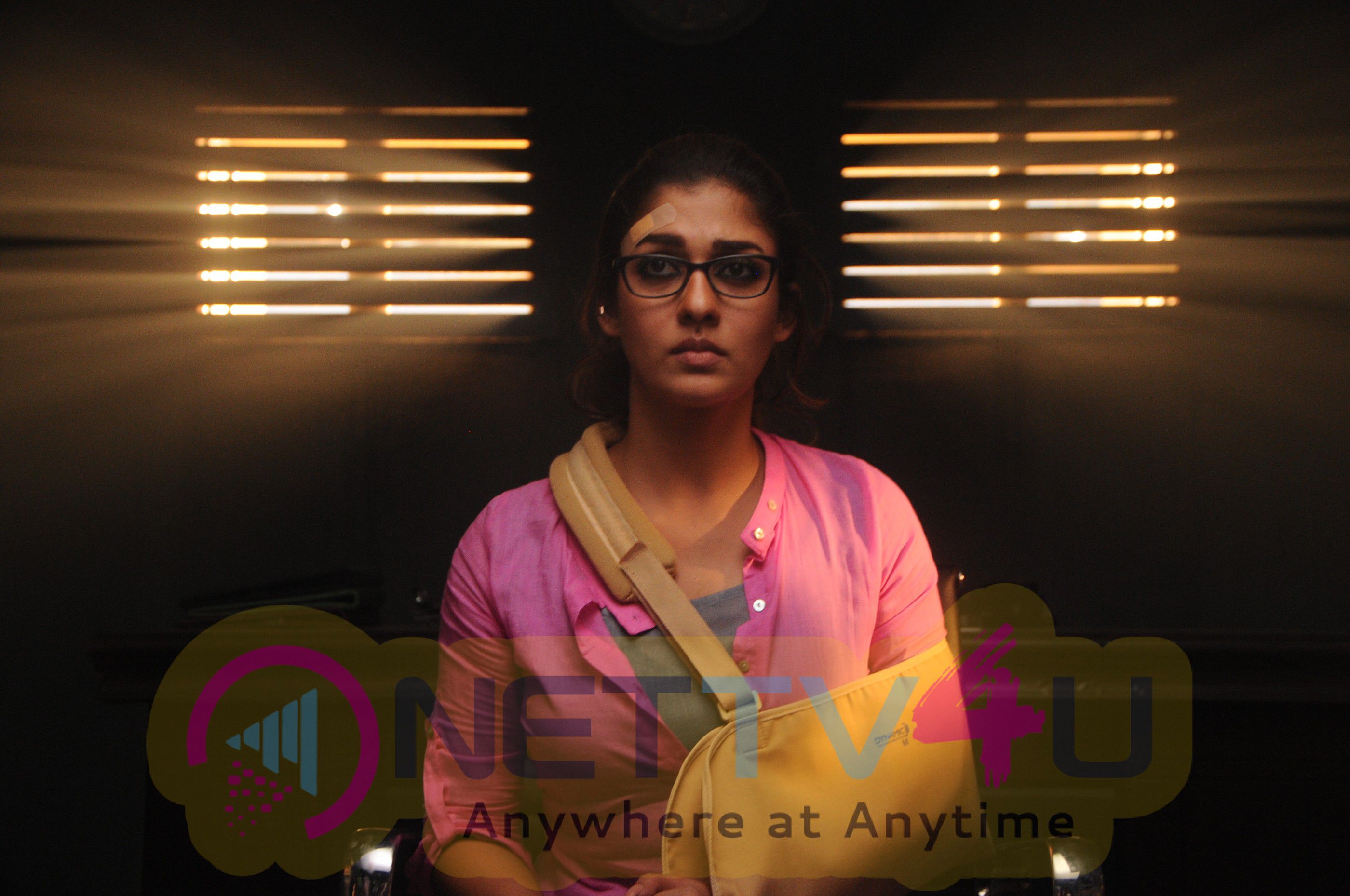 Actress Nayantara New Movie Dora Working Stills Tamil Gallery