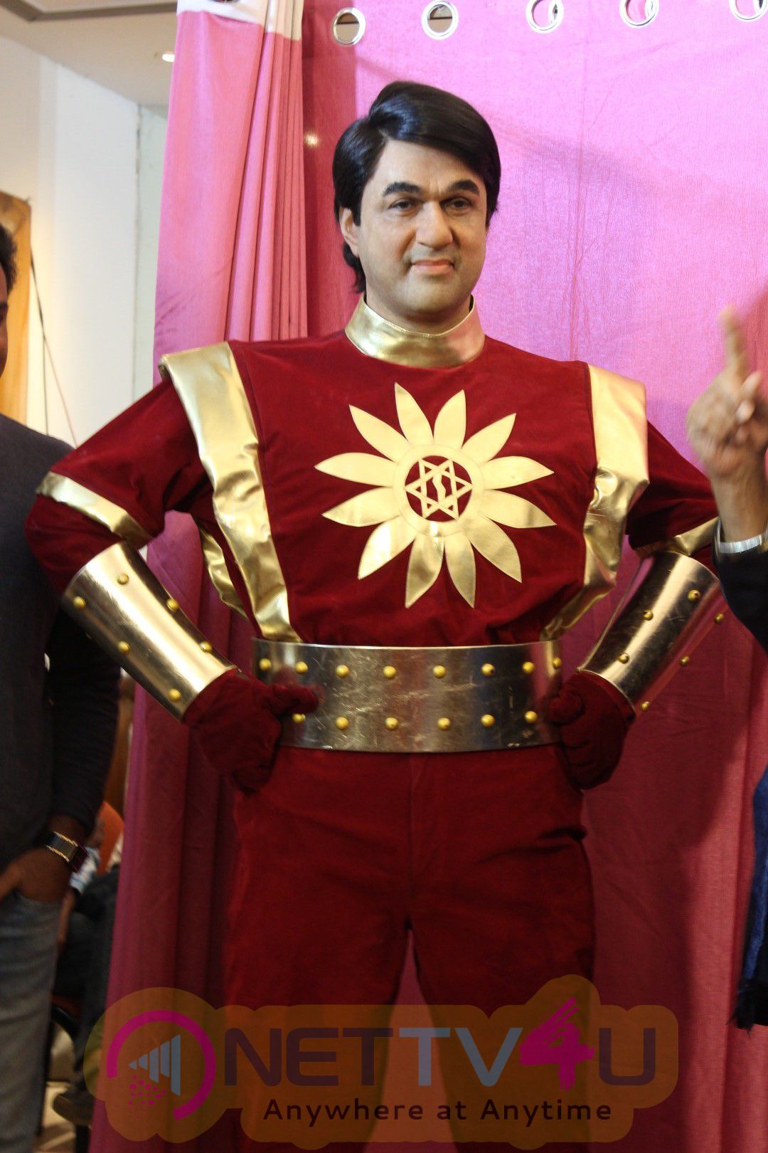 Excellent Photos Of Mukhesh Khanna Will Inaugurate His Website Shaktiman Wax Statue Hindi Gallery