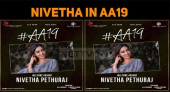 Nivetha Pethuraj Joins AA 19!