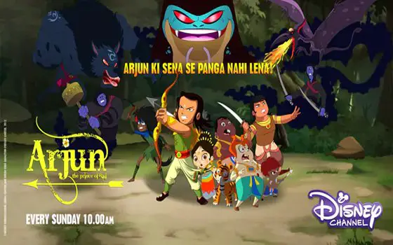 Hindi Tv Show Arjun Prince Of Bali Synopsis Aired On DISNEY TV Channel