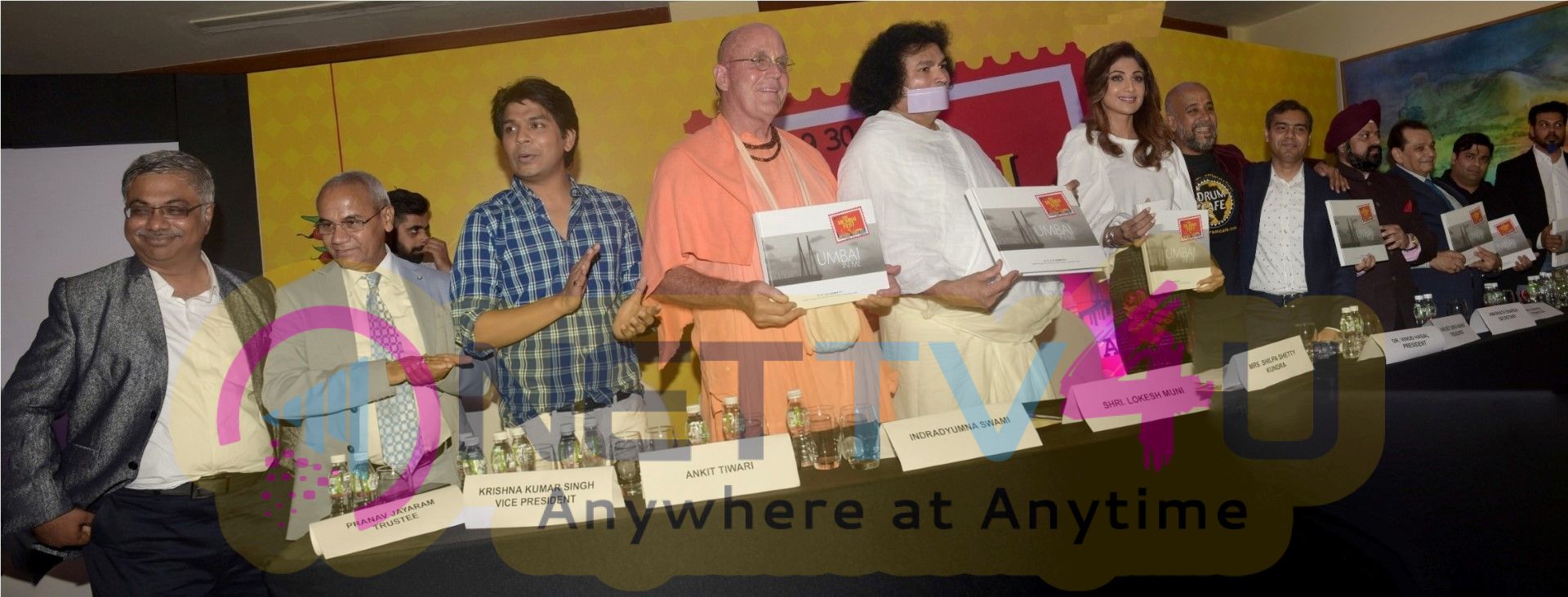 Unveiling & Announcement The Mumbai Fest By Shilpa Shetty Kundra & Ankit Tiwar  Hindi Gallery