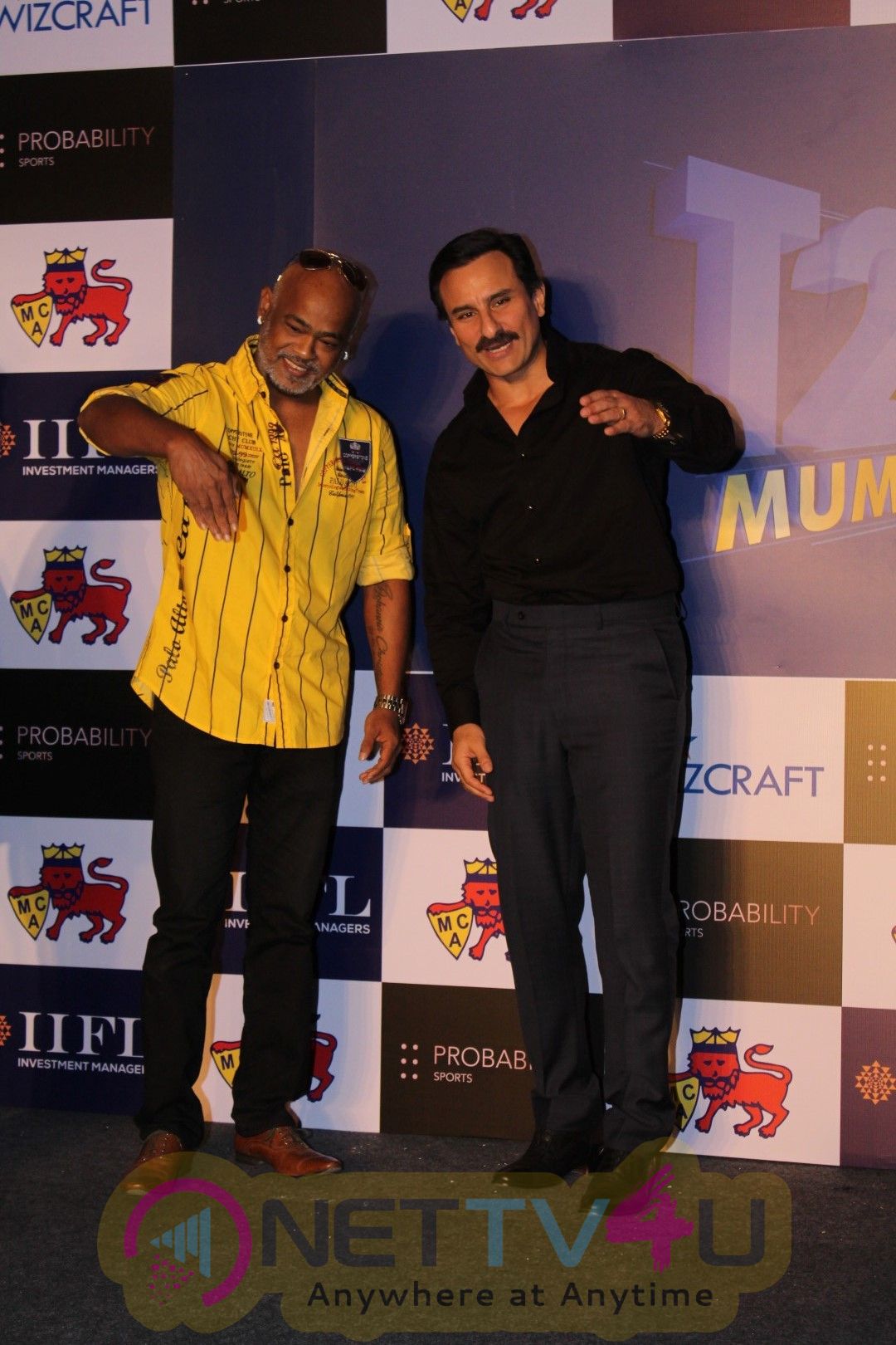 Saif Ali Khan At The Launch Of T20 Mumbai League Images Hindi Gallery