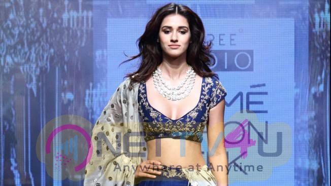Loafer Actress Disha Patani At Lakme Fashion Week Summer 2017 Images Hindi Gallery