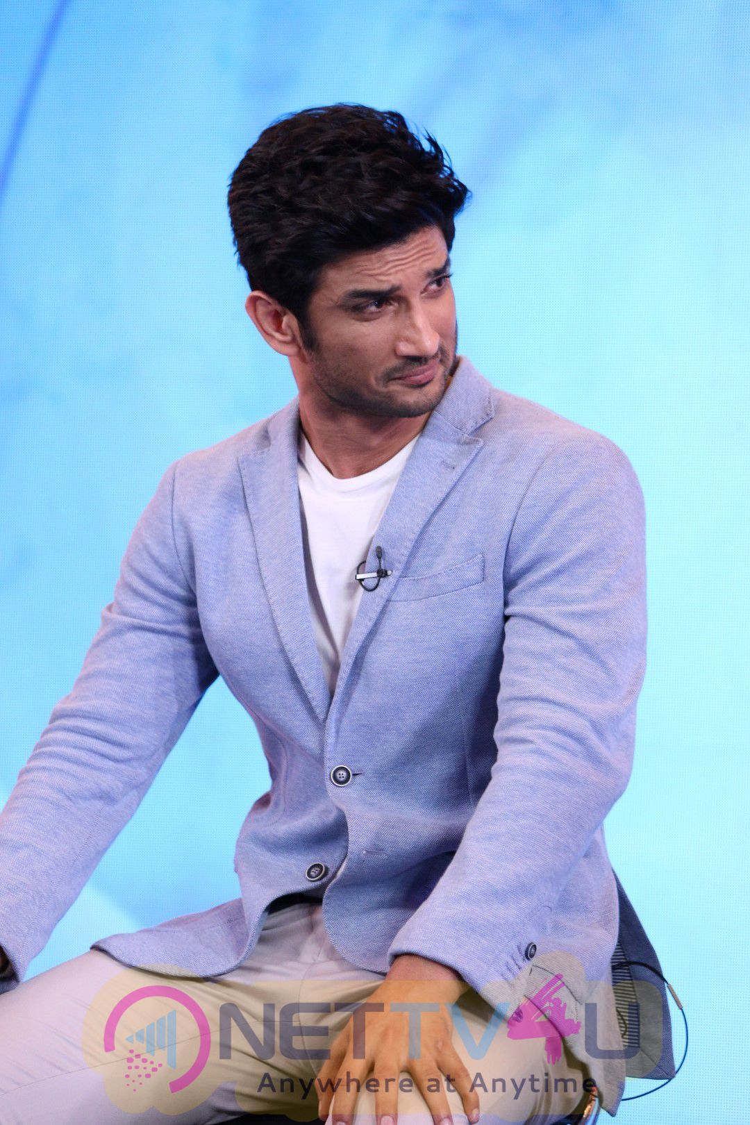 Sushant Singh Rajput At The Launch Of Behtar India Campaign Stunning Photo Hindi Gallery