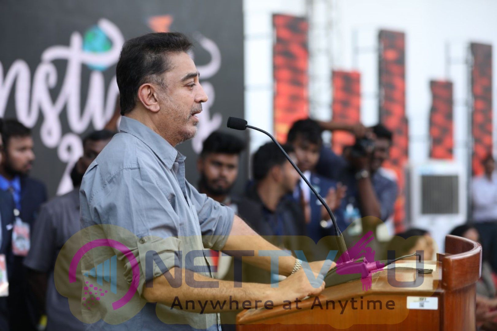 Kamal Haasan Addressing The Students At SSN College In Chennai Images Tamil Gallery