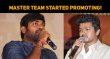 Master Team Started Promoting! Tamil News
