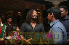 FEFSI Vijayan Master Son Wedding Reception Photos Tamil Gallery