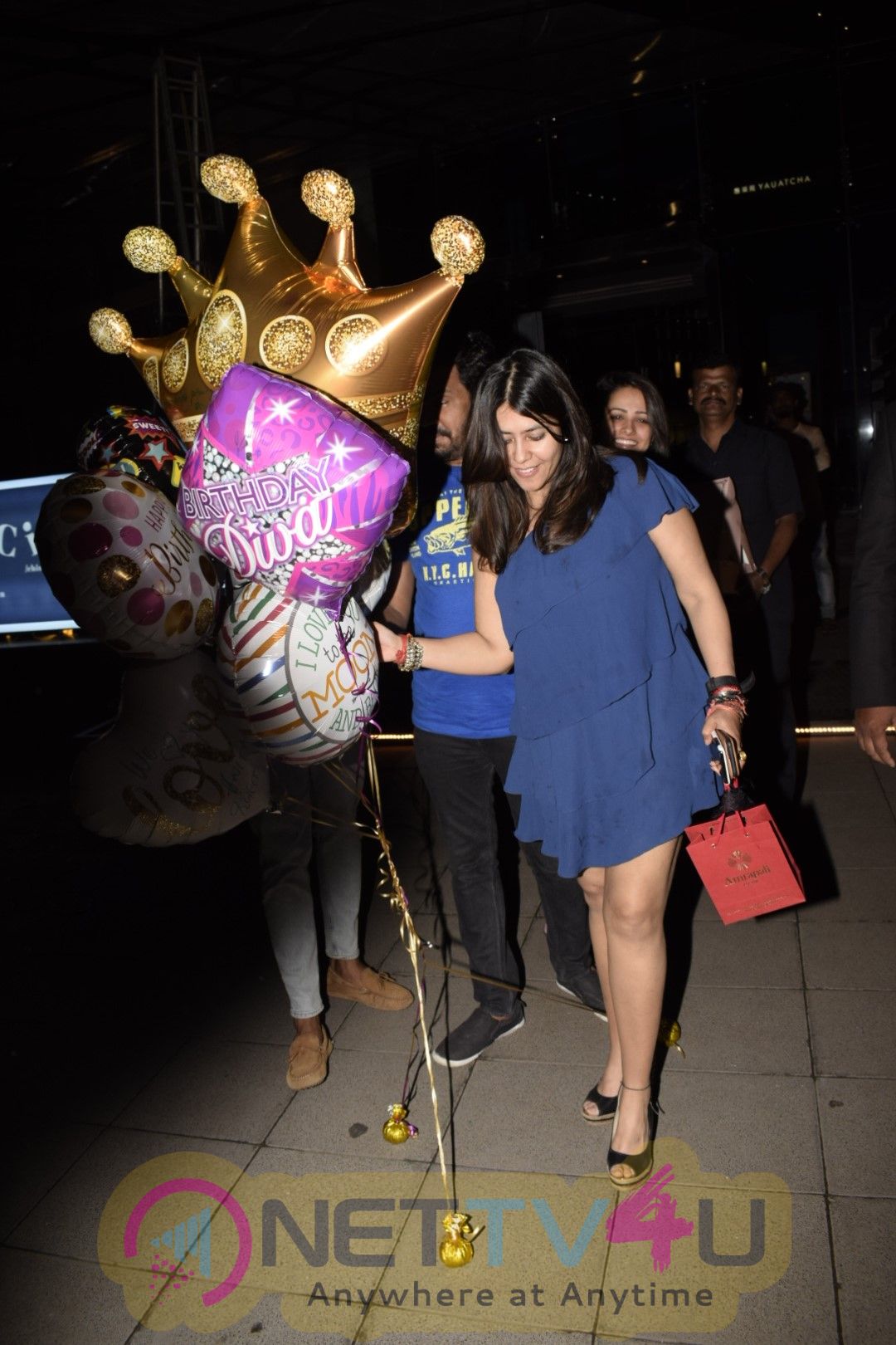 Ekta Kapoor Celebrates Her Birthday In BKC Dinner Hindi Gallery