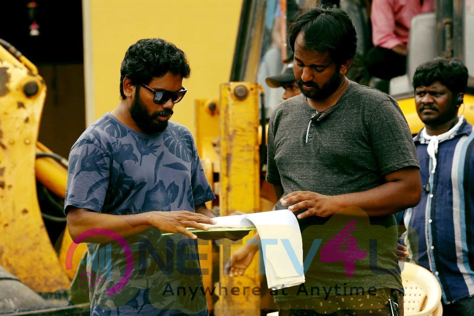 Kaala Movie Working Stills  Tamil Gallery