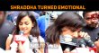 Shraddha Srinath Turned Emotional – FDFS With Thala Fans Tamil News