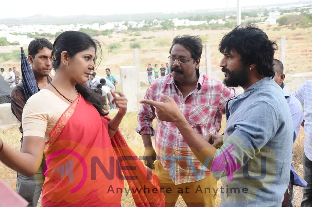 Kalathur Gramam Tamil Movie Shooting Spot Stills Tamil Gallery
