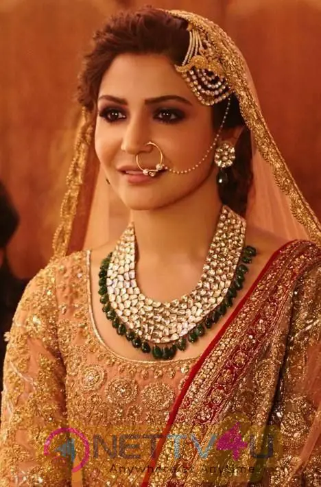 Actress Anushka Sharma Bridal Look Hindi Gallery